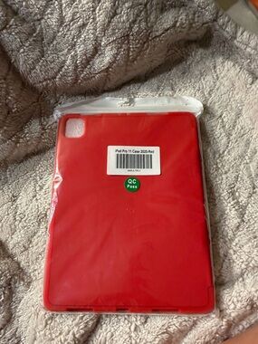 Apple iPad Pro Case Red Silicone Cover